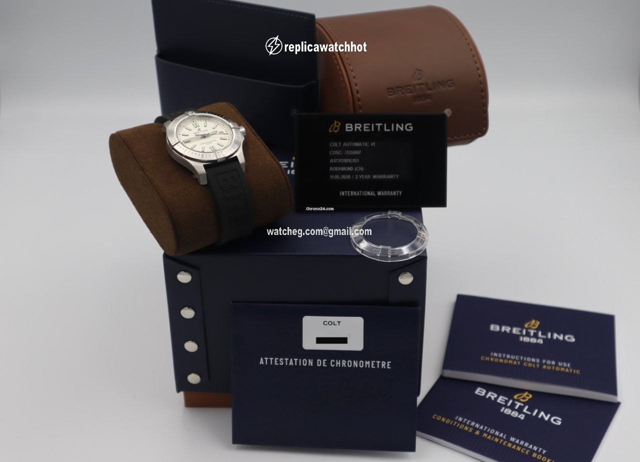 Breitling Chronomat Colt Mens watch Unisex Automatic Steel A17313101G1S1 2