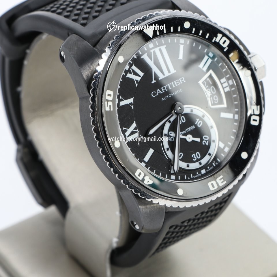 Cartier Calibre de Cartier Diver Mens watch Unisex Automatic Steel 3729 2