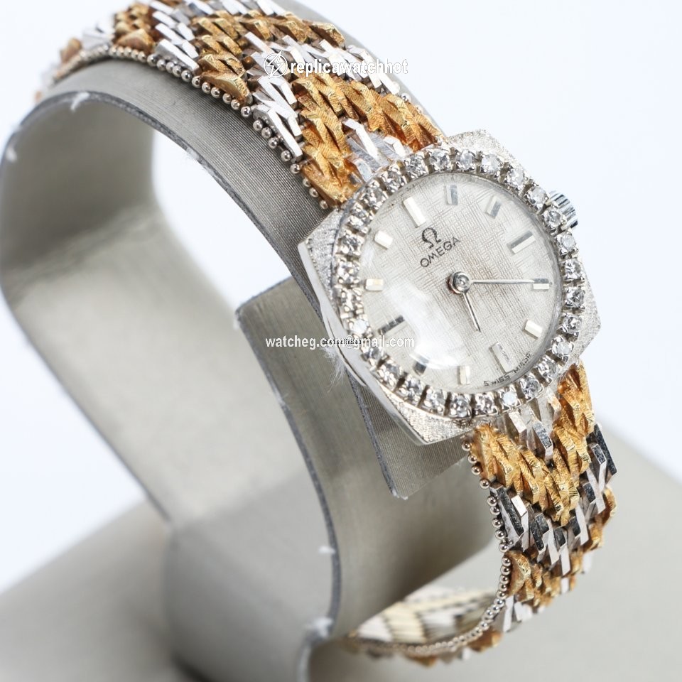 Omega Womens watch Quartz White gold Vintage Omega Ladies Cocktail 2