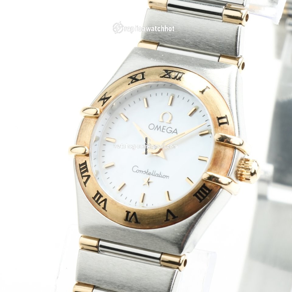 Omega Constellation Womens watch Quartz Gold Steel 131.20.25.60.05.002 2