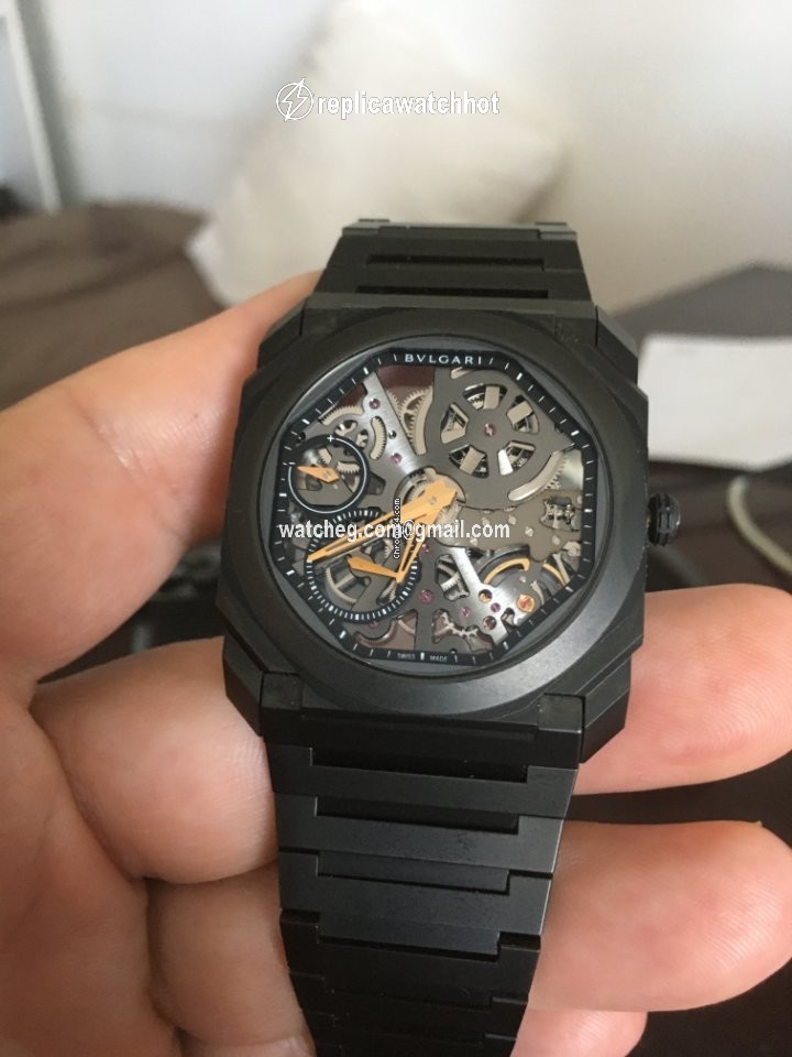 Bulgari Octo Mens watch Unisex Manual winding Titanium 103010 2