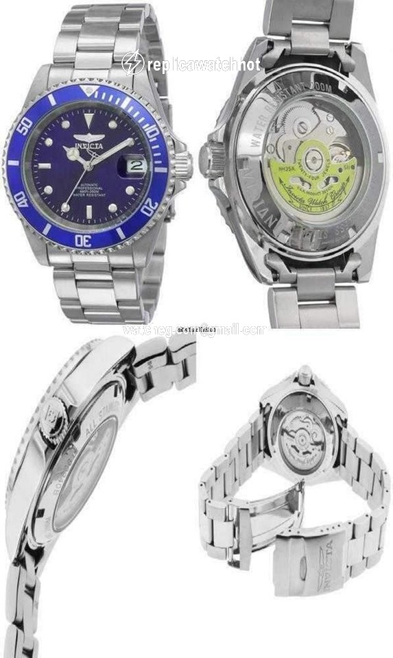 Invicta Mens watch Unisex Automatic Steel 909408 Pro Diver 2