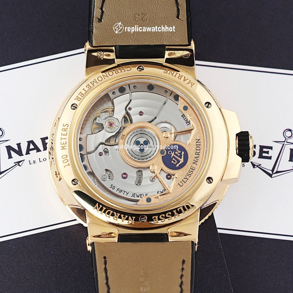 Ulysse Nardin Marine Chronometer Manufacture Automatic Rose gold 1186-126 42 2
