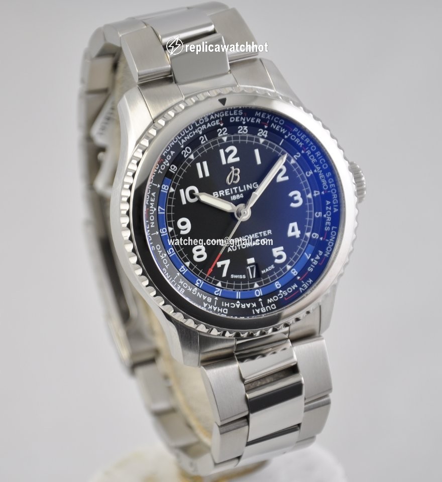 Breitling Aviator 8 Mens watch Unisex Automatic Steel AB3521U41B1A1 2