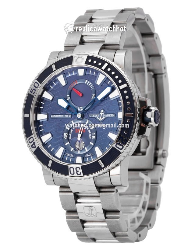 Ulysse Nardin Maxi Marine Diver Mens watch Unisex Automatic Steel 263-90-7M 2