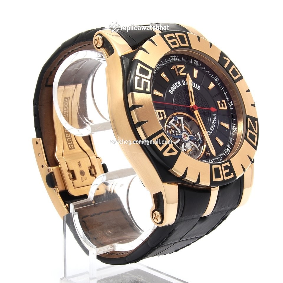 Roger Dubuis Easy Diver Manual winding Rose gold SED48 05 C5.N CPG9.12 2