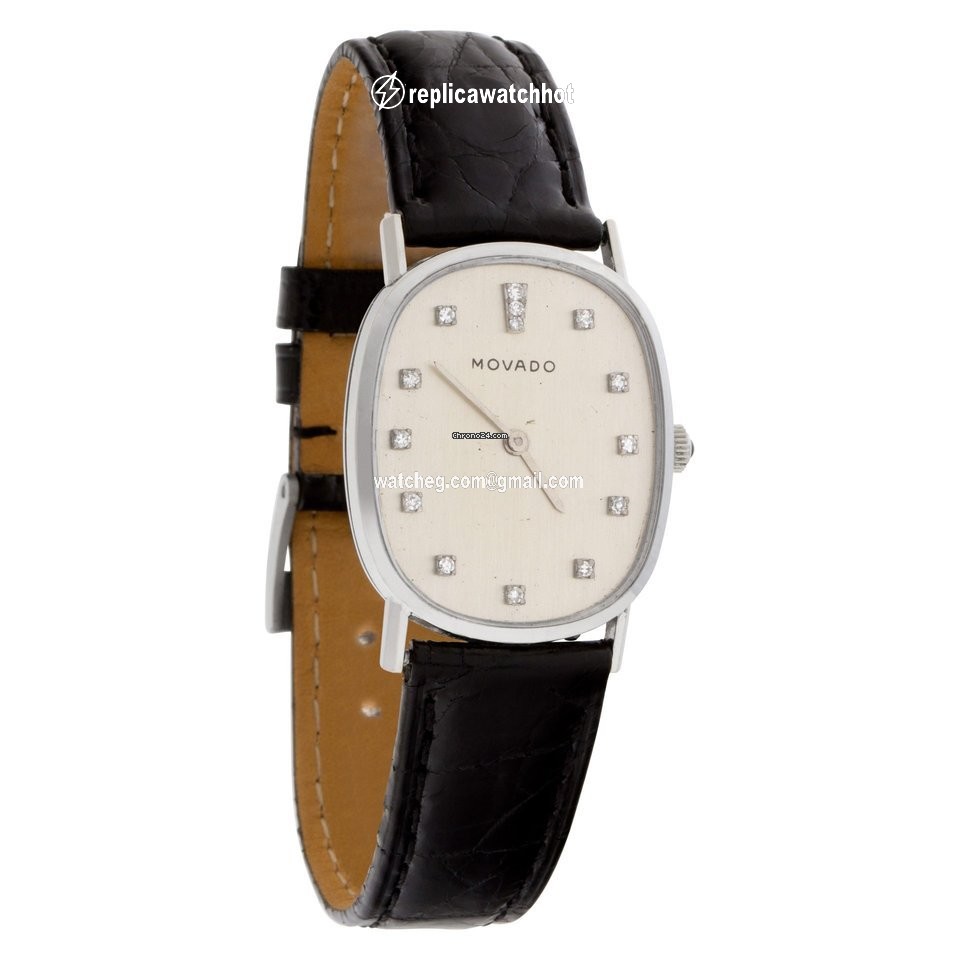 Movado Manual winding White gold 5120 2