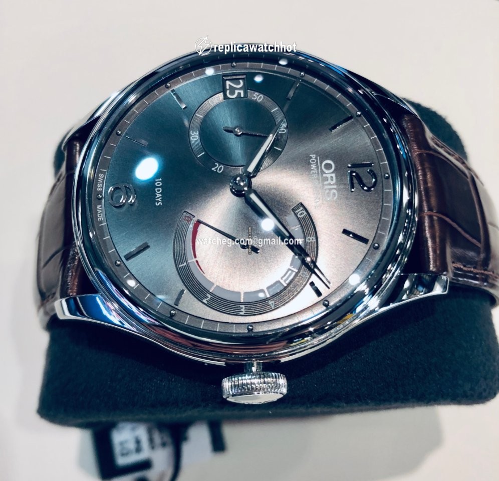Oris Artelier Calibre 111 Mens watch Unisex Manual winding Steel 01 111 7700 4063-Set 1 23 72FC 2