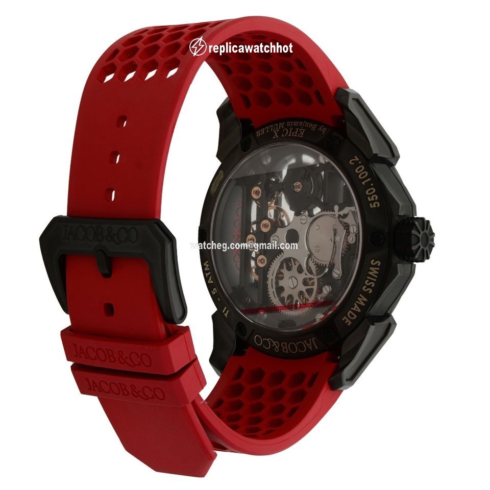 Jacob & Co. Mens watch Unisex Manual winding Titanium EX100.21.NS.PX.A 2