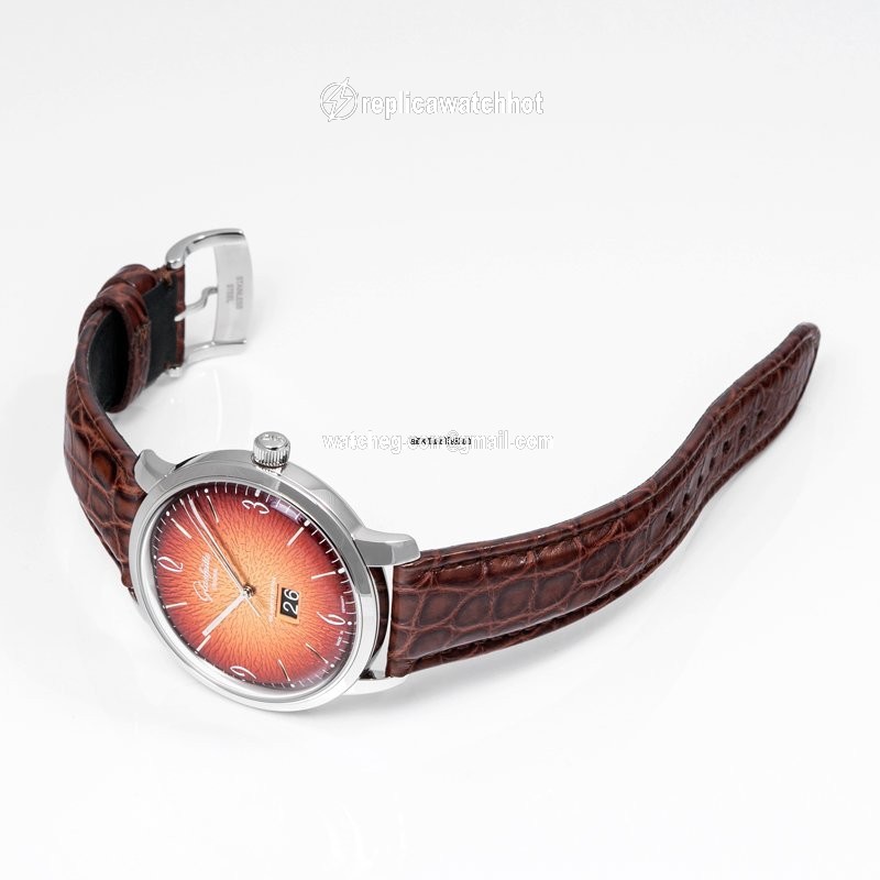 Glashtte Original Sixties Panorama Date Mens watch Unisex Automatic Steel 2-39-47-09-02-04 2