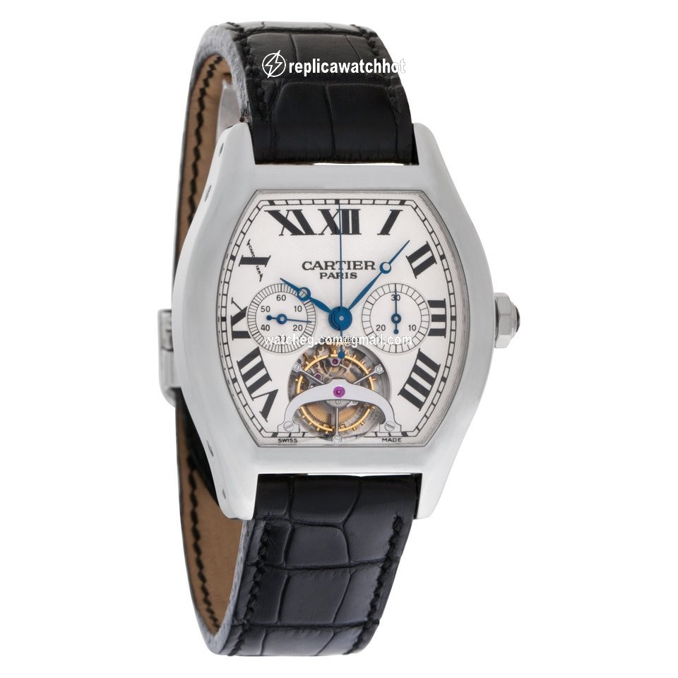 Cartier Tortue Mens watch Unisex Manual winding Platinum W1545751 2