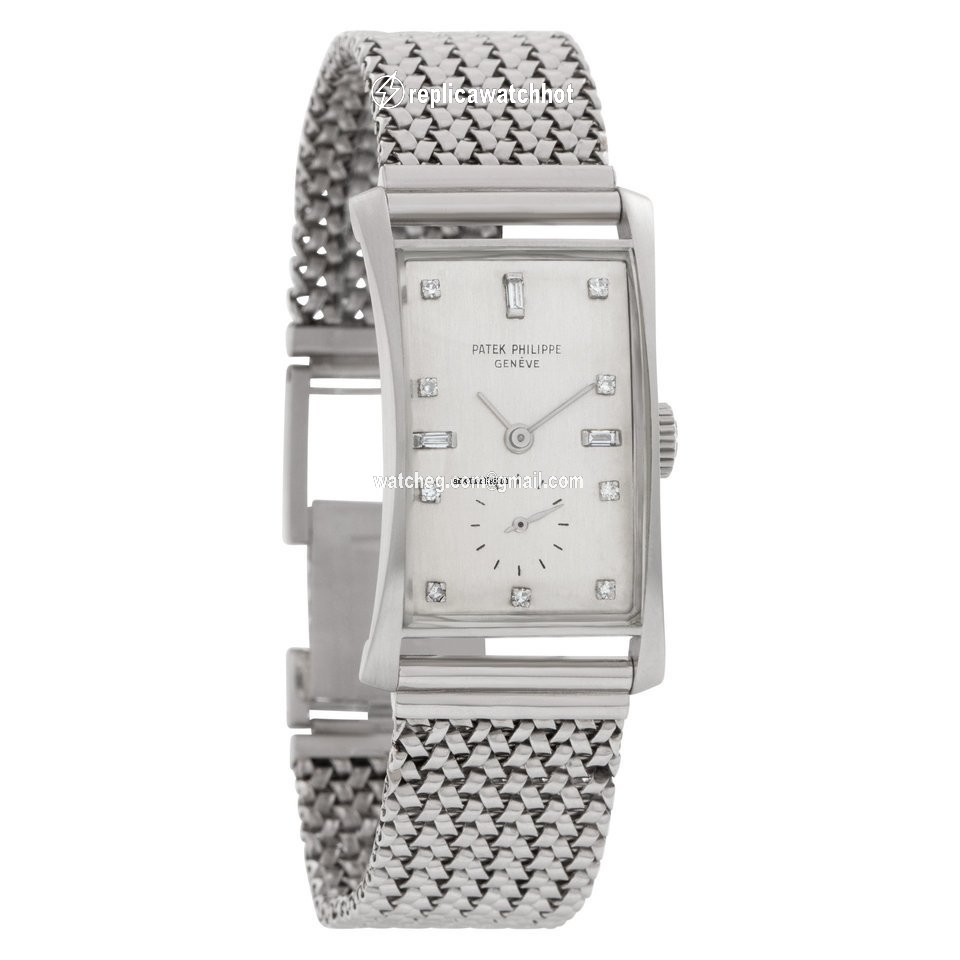 Patek Philippe Hour Glass Mens watch Unisex Manual winding Platinum 1593 2