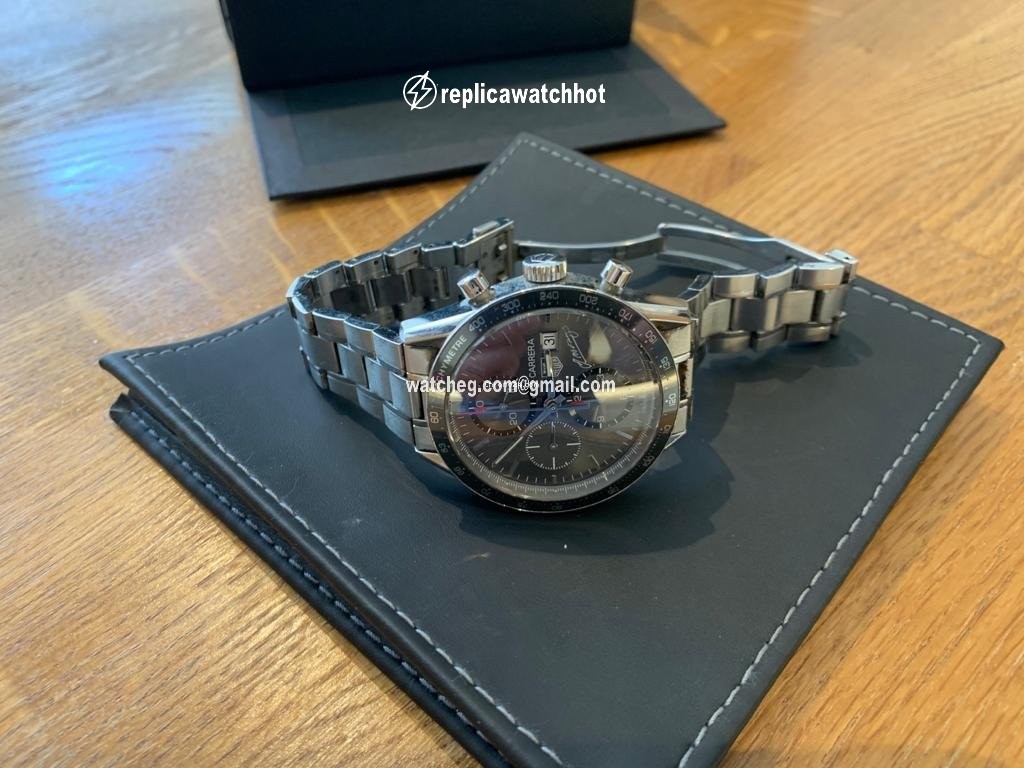 TAG Heuer Carrera Calibre 16 Mens watch Unisex Automatic Steel CV201C.FT6007 2