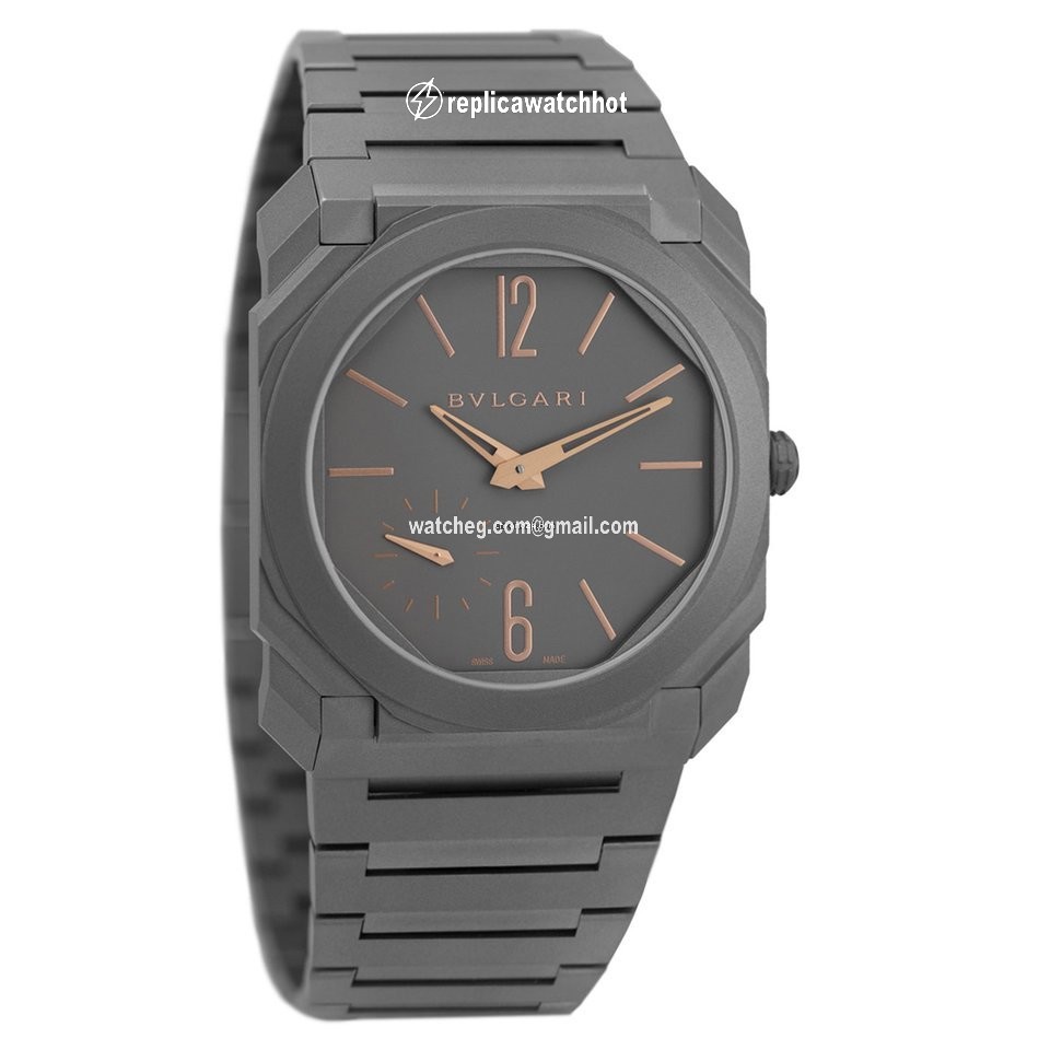 Bulgari Octo Mens watch Unisex Automatic Titanium 103137 BGO40PTTGXTAUTO 2