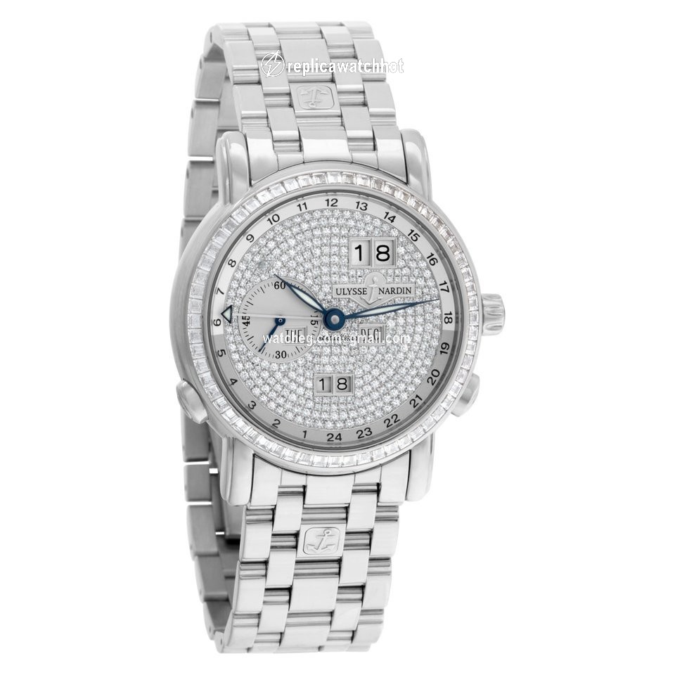 Ulysse Nardin Mens watch Unisex Automatic White gold 320-8 2
