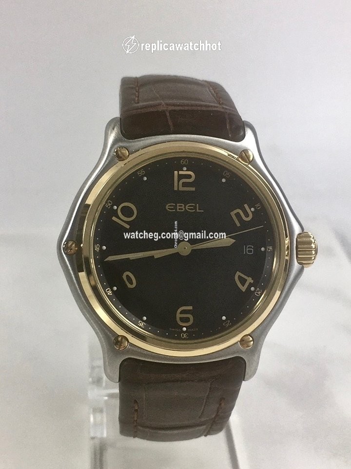 Ebel 1911 Mens watch Unisex Quartz Gold Steel 1187241 2