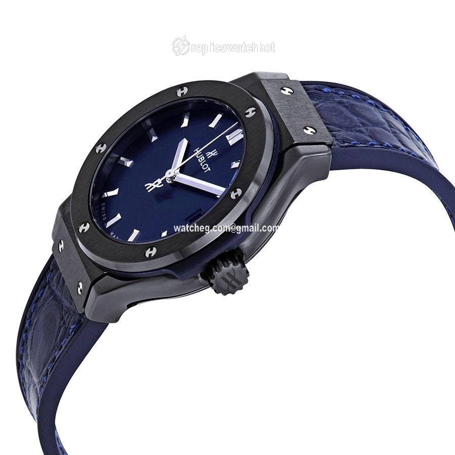Hublot Classic Fusion Blue Mens watch Unisex Automatic Ceramic 565.CM.7170.LR 2