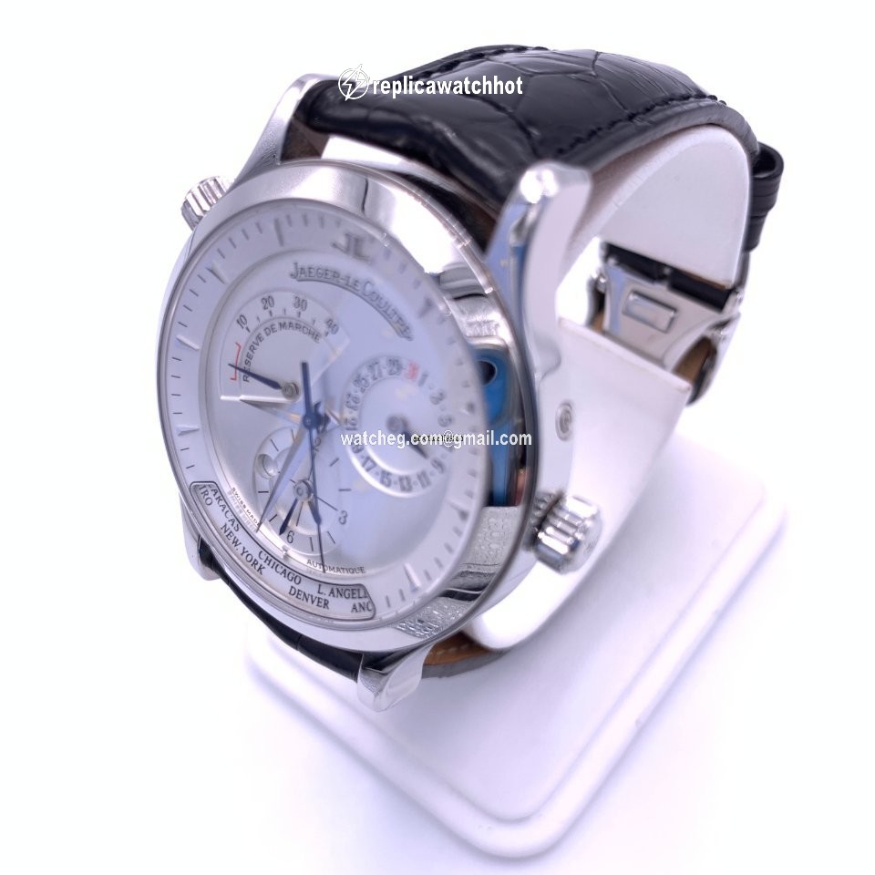 Jaeger-LeCoultre Master Geographic Automatic Steel Jaeger Le Coultre Master Geographic 142.8.92 Watch 2