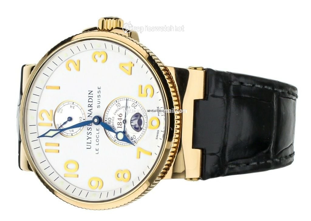 Ulysse Nardin Marine Chronometer 41mm Mens watch Unisex Automatic Rose gold 266-66 2