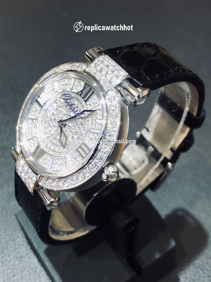 Chopard Imperiale Quartz White gold 384242-1001 2