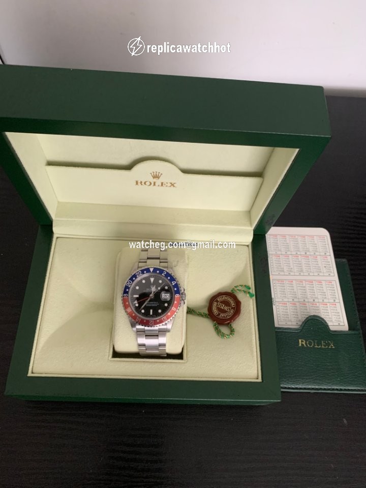 Rolex GMT-Master II Mens watch Unisex Steel Automatic 16710T 2