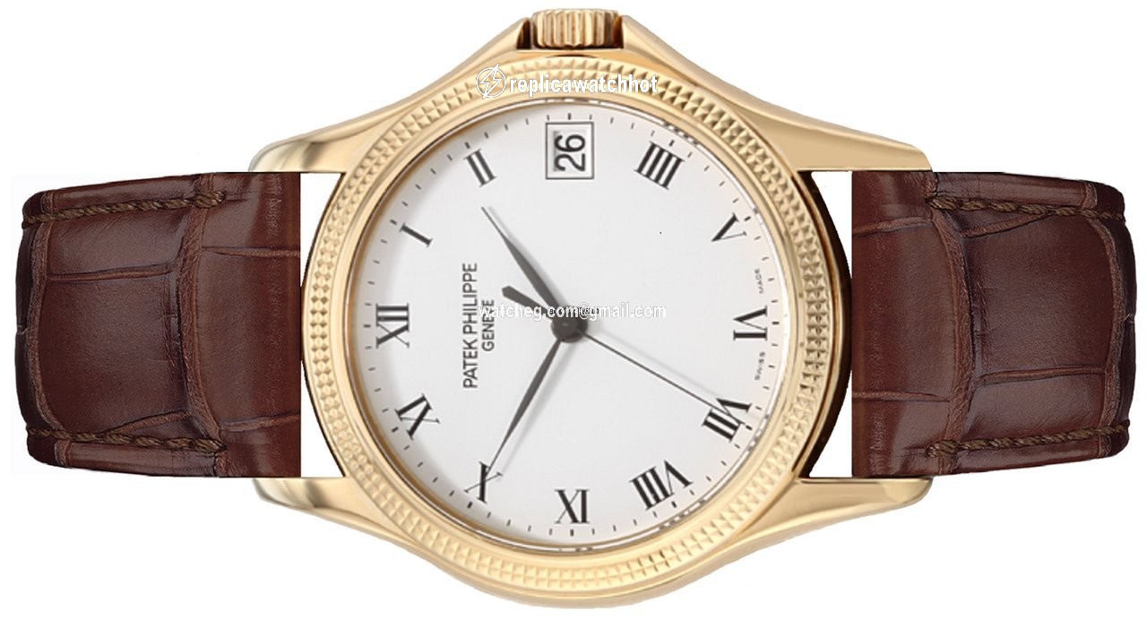 Patek Philippe Calatrava Mens watch Unisex Automatic Yellow gold 5117J-001 2