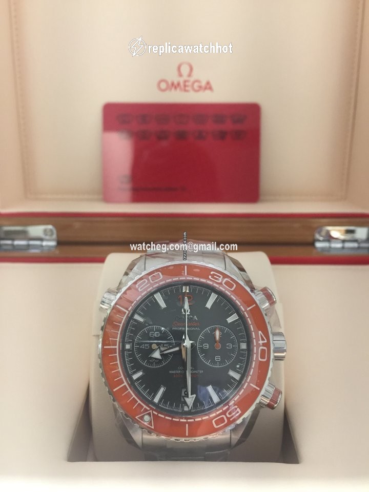 Omega Seamaster Planet Ocean Chronograph Mens watch Unisex Automatic Steel 215.30.46.51.99.001 2