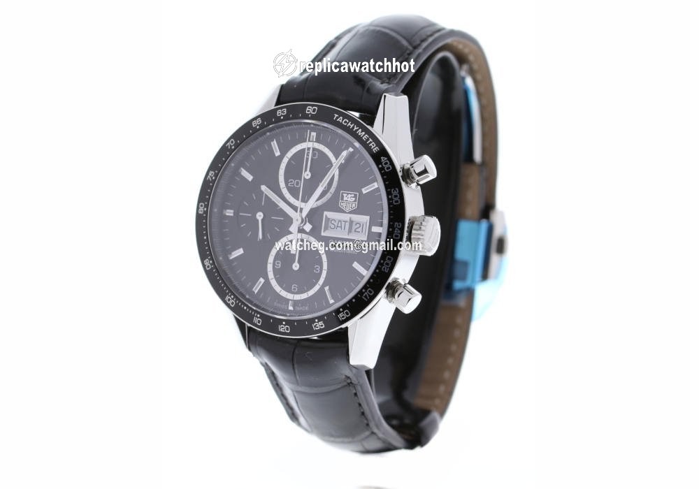 TAG Heuer Carrera Calibre 16 Mens watch Unisex Automatic Steel CV201AG.BA0725 2