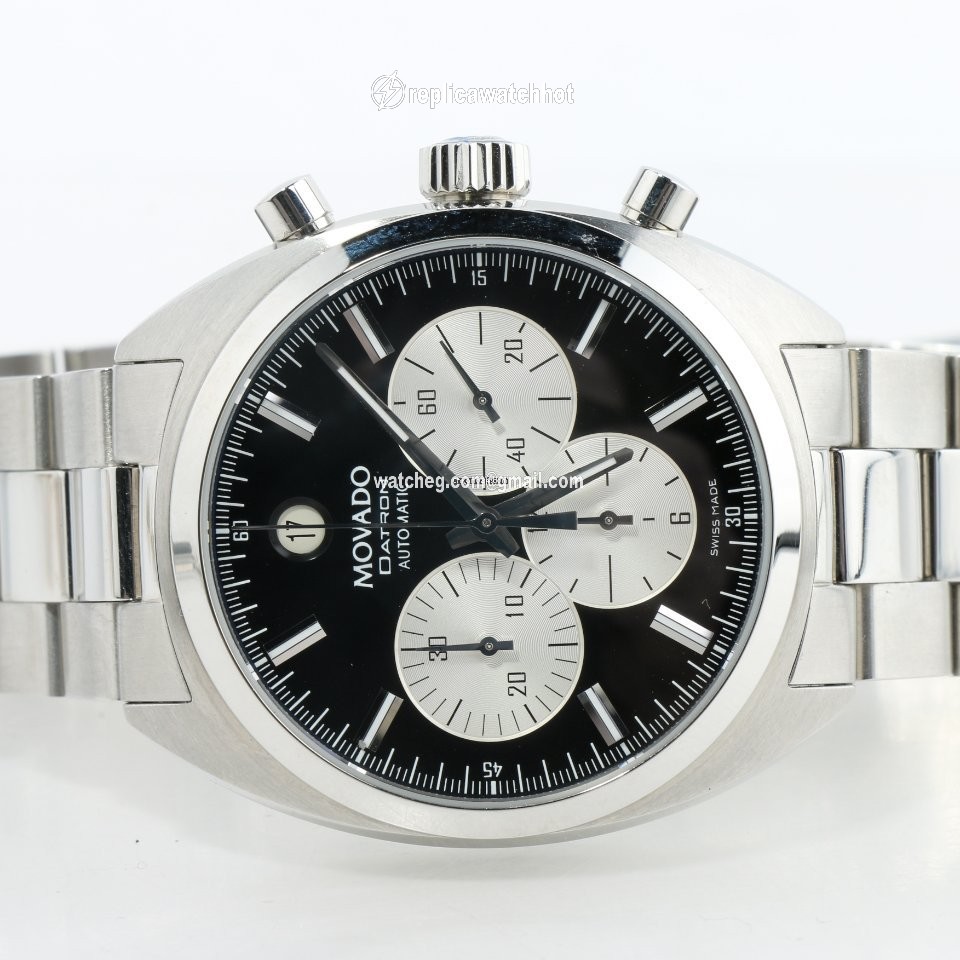 Movado Datron Mens watch Unisex Automatic Steel 18.1.14.1083 2