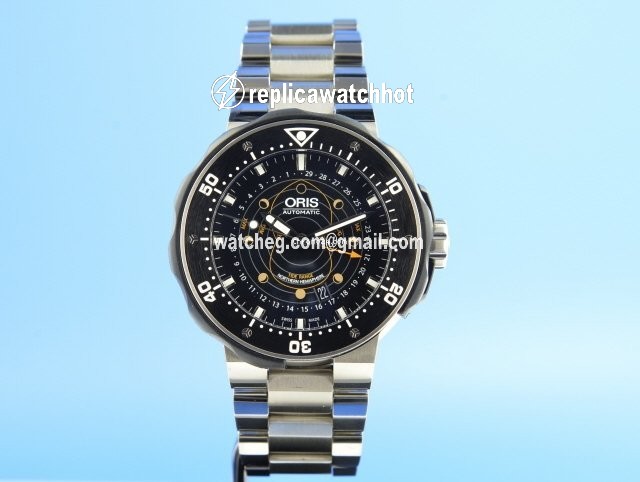 Oris ProDiver Pointer Moon Automatic Titanium 01761 7682 7154 2