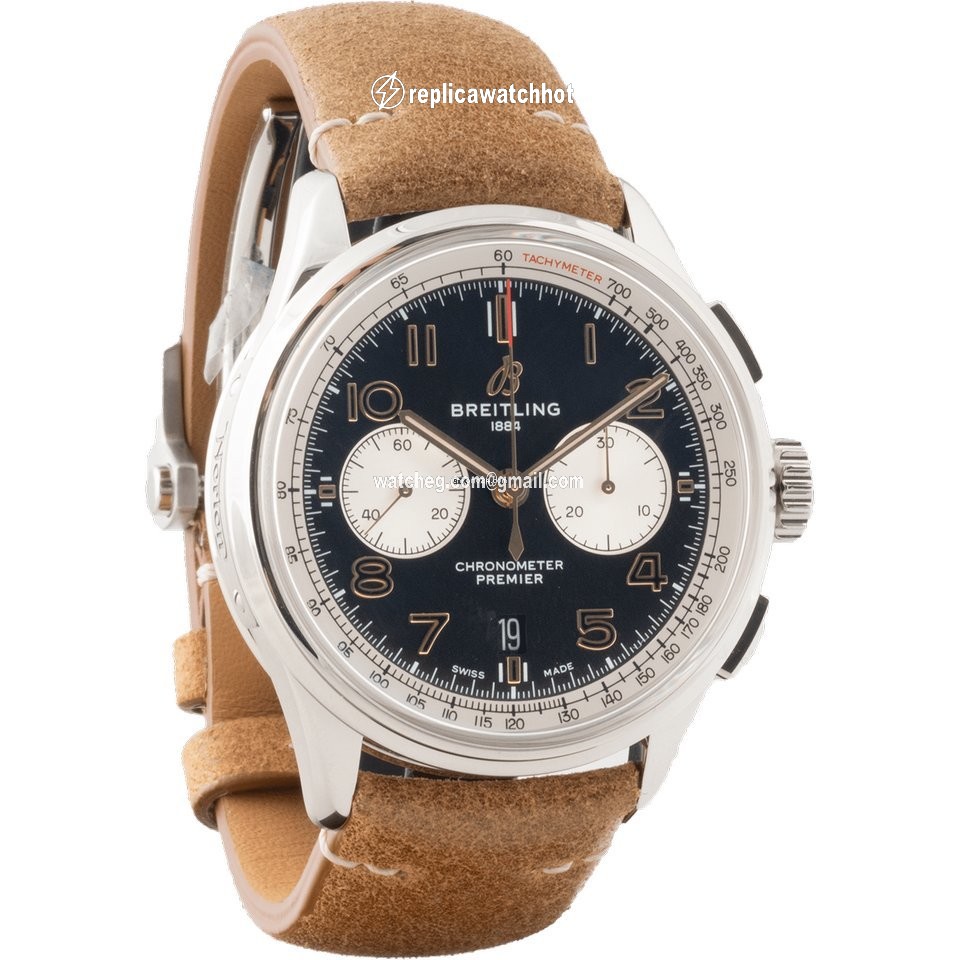 Breitling Mens watch Unisex Automatic Steel AB0118A21B1X1 2