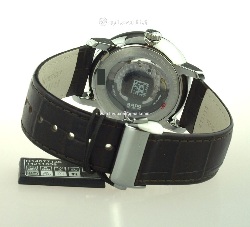 Rado DiaMaster Mens watch Unisex Automatic Carbon R14077136 2