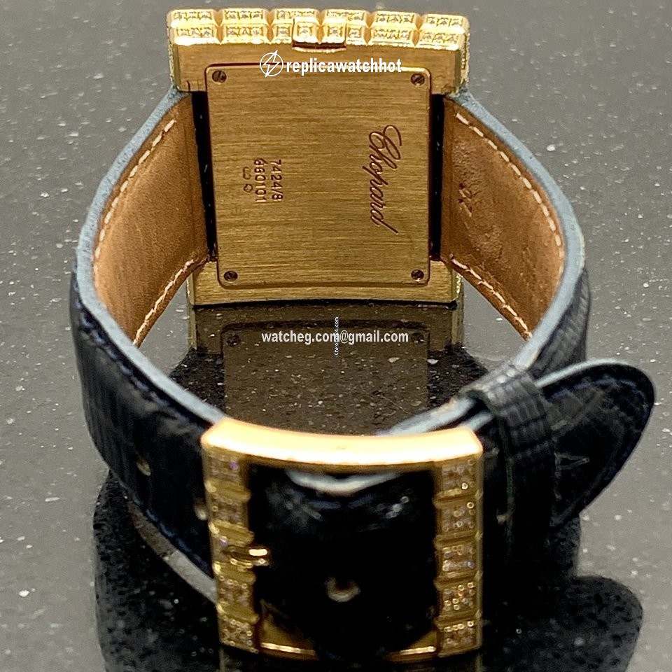 Chopard Ice Cube Mens watch Unisex Quartz Yellow gold 12 7407 2