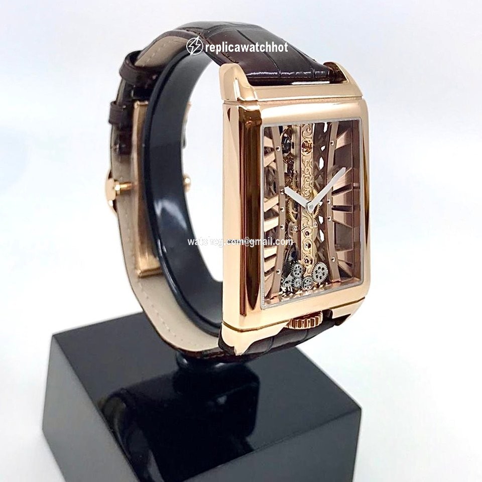 Corum Golden Bridge Mens watch Unisex Manual winding Rose gold B113 03044 2