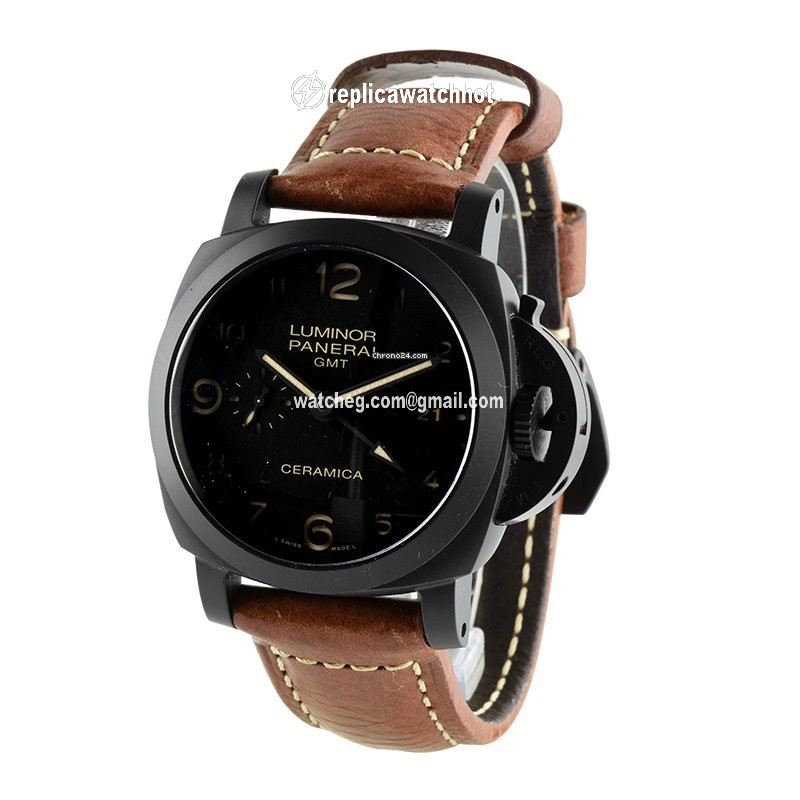 Panerai Luminor 1950 3 Days GMT Automatic Mens watch Unisex Automatic Ceramic PAM 00441 2