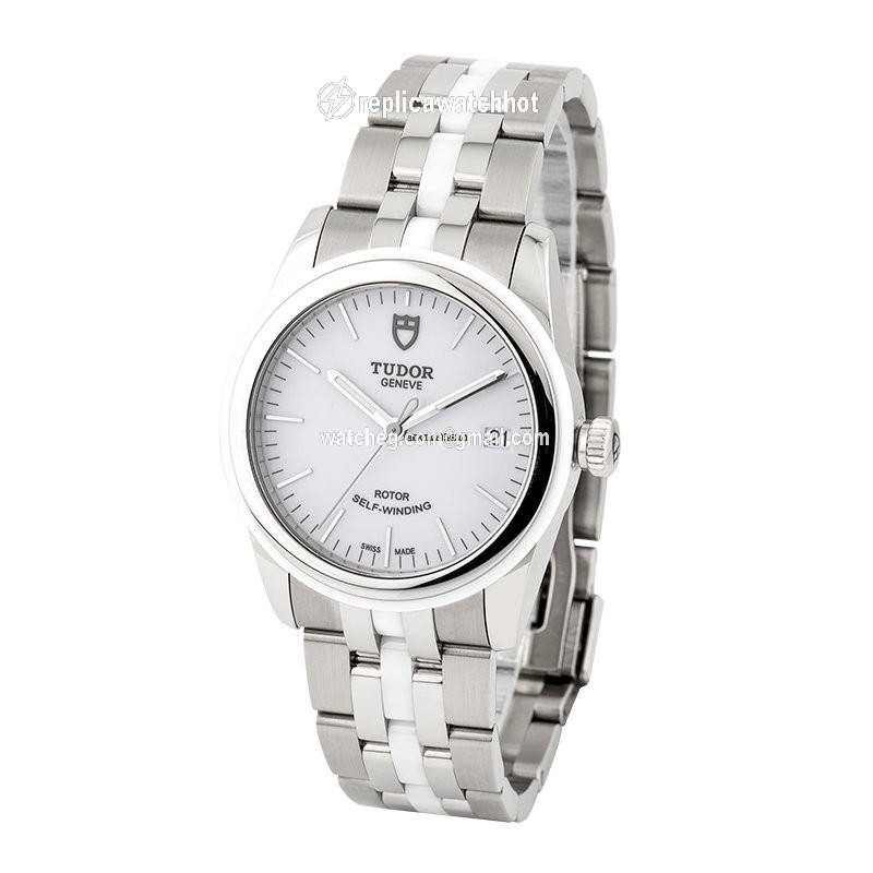 Tudor Glamour Date Mens watch Unisex Steel 55010W 2