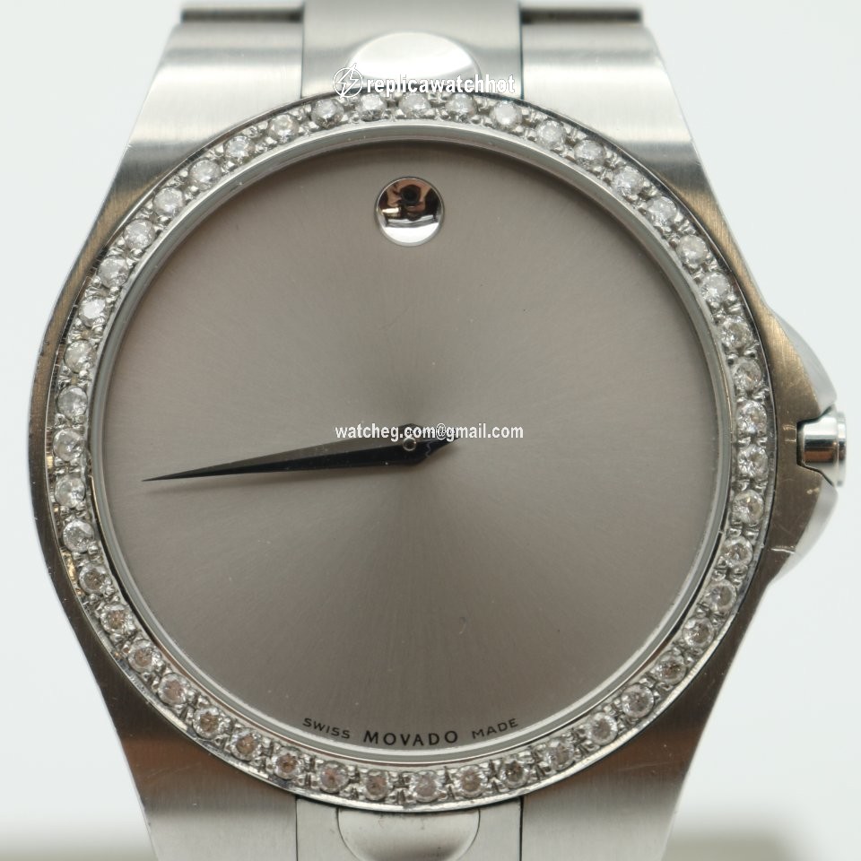 Movado Mens watch Unisex Quartz Steel Movado Luno 2