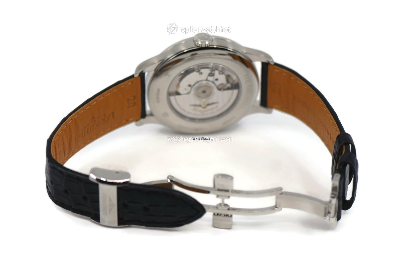 Longines Record Mens watch Unisex Automatic Steel L2.821.4.56.6 2