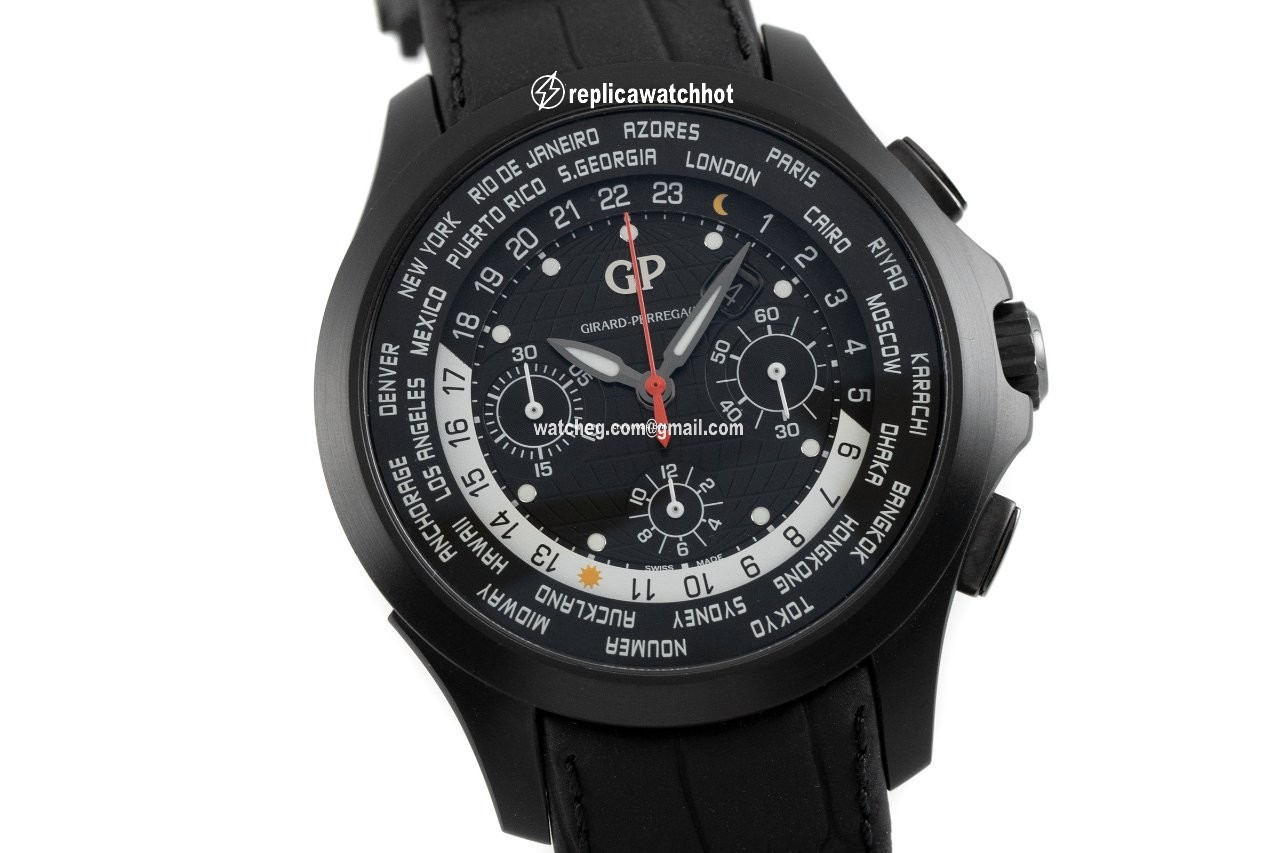 Girard Perregaux Traveller Mens watch Unisex Automatic Titanium 49700-21-631-BB6C 2