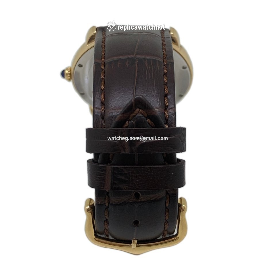 Cartier Ronde Solo de Cartier Mens watch Unisex Quartz Yellow gold W6700455 2