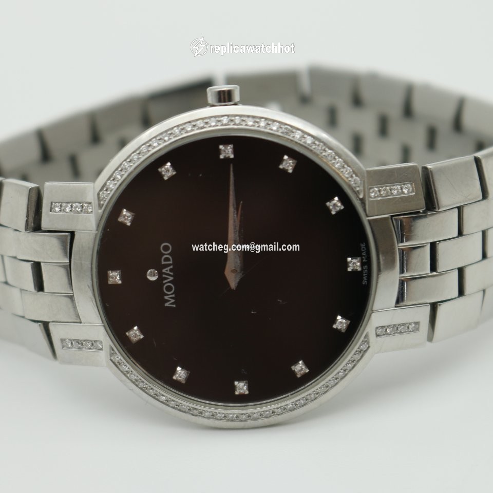 Movado Faceto Womens watch Quartz Steel Movado Faceto 2