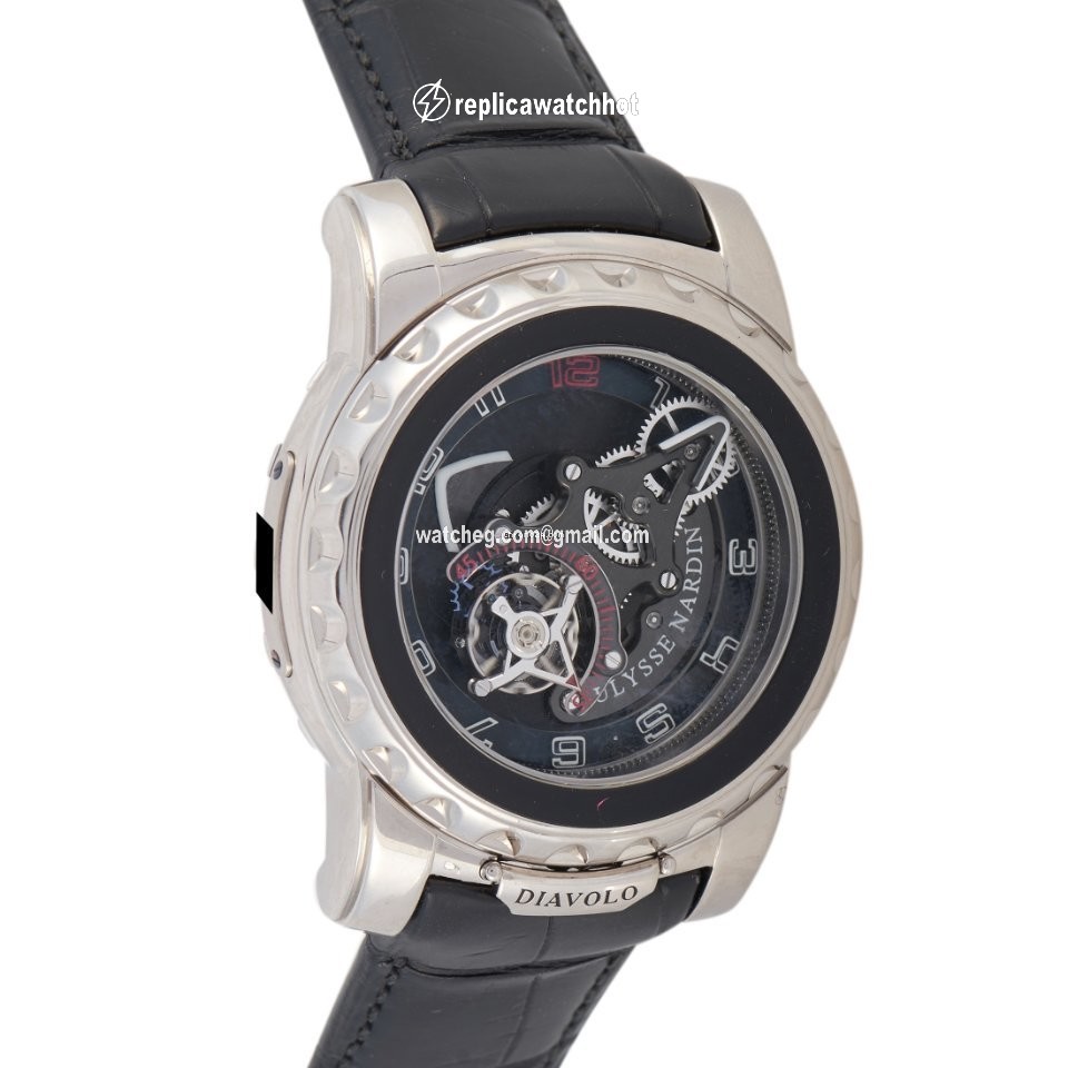 Ulysse Nardin Freak Mens watch Unisex Manual winding White gold 2080-115 2