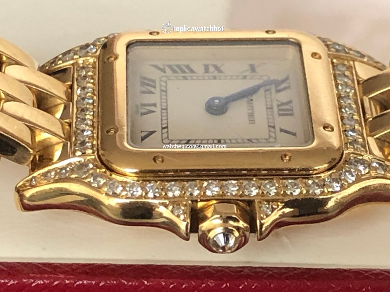 Cartier Panthere Womens watch Quartz Yellow gold 866919 2
