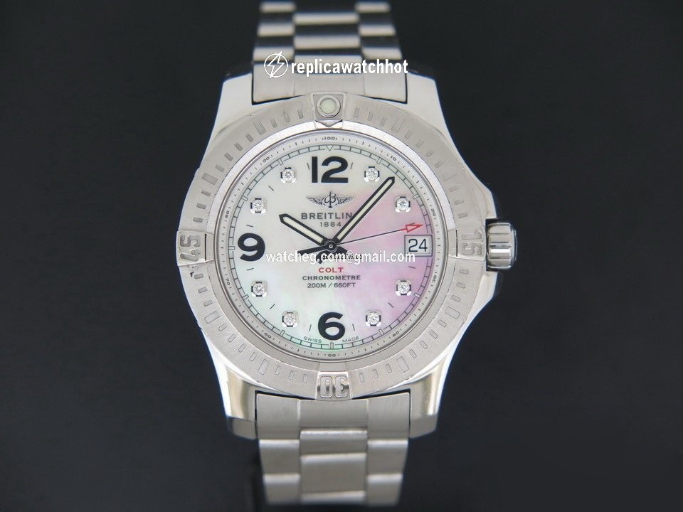 Breitling Colt 36 Womens watch Quartz Steel A74389 2