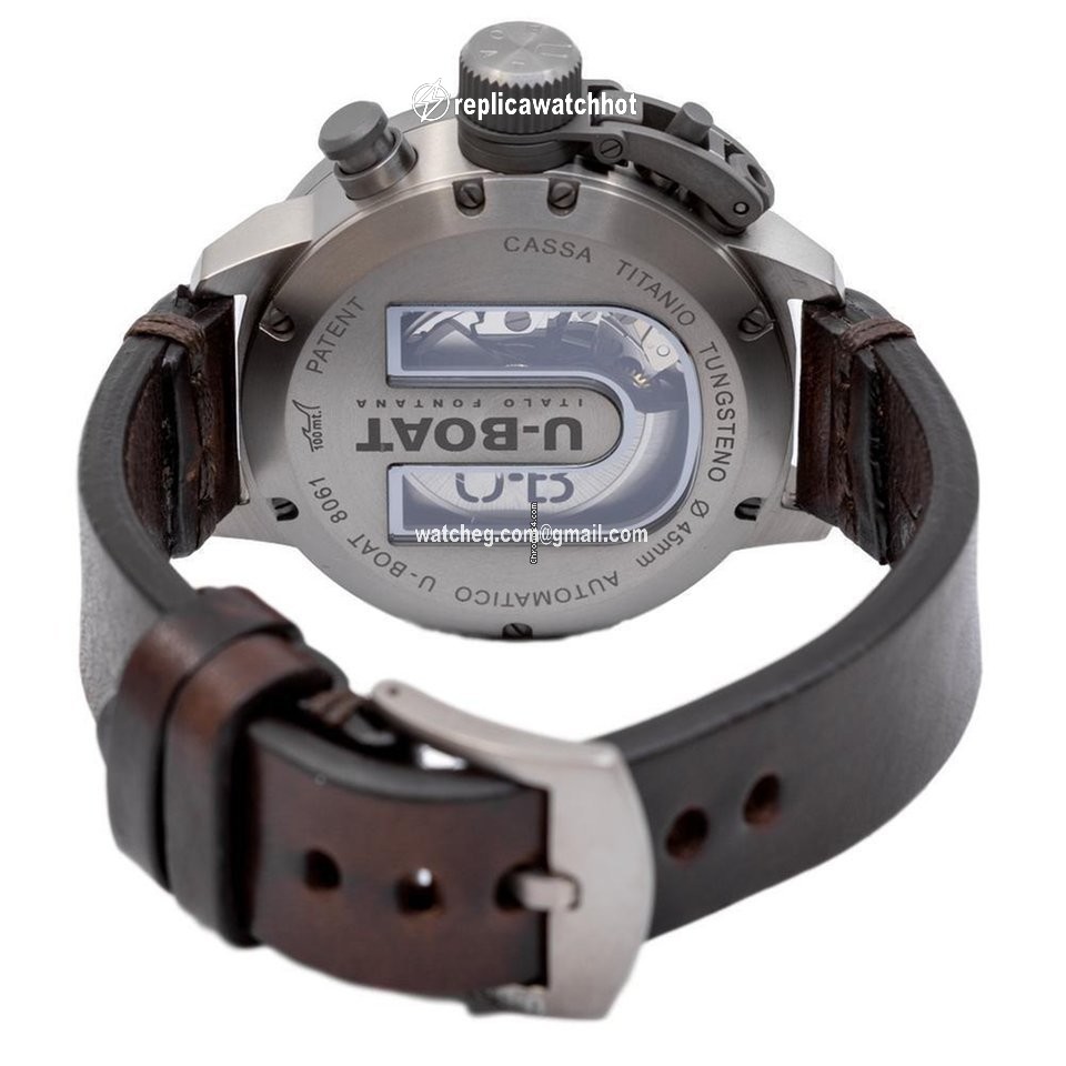 U-Boat Classico Mens watch Unisex Automatic Titanium 8061 2