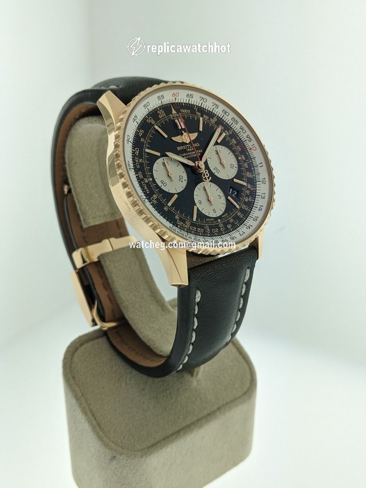 Breitling Navitimer 01 Mens watch Unisex Automatic Rose gold RB012012 BA49 2