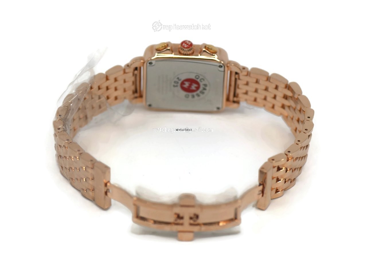 Michele Deco Womens watch Quartz Gold Steel MW06P01B4962 2