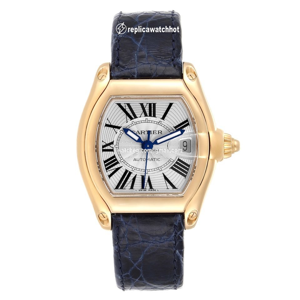 Cartier Roadster Mens watch Unisex Automatic Yellow gold W62005V2 2