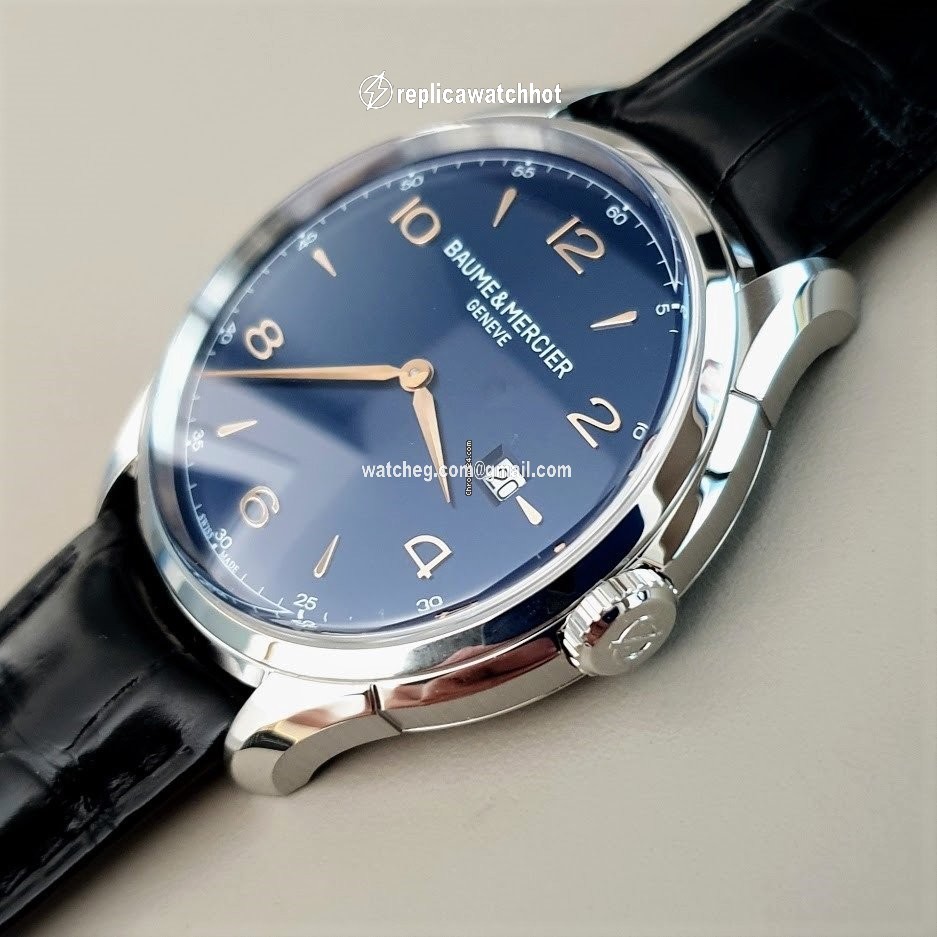 Baume & Mercier Clifton Mens watch Unisex Quartz Steel 10420 2