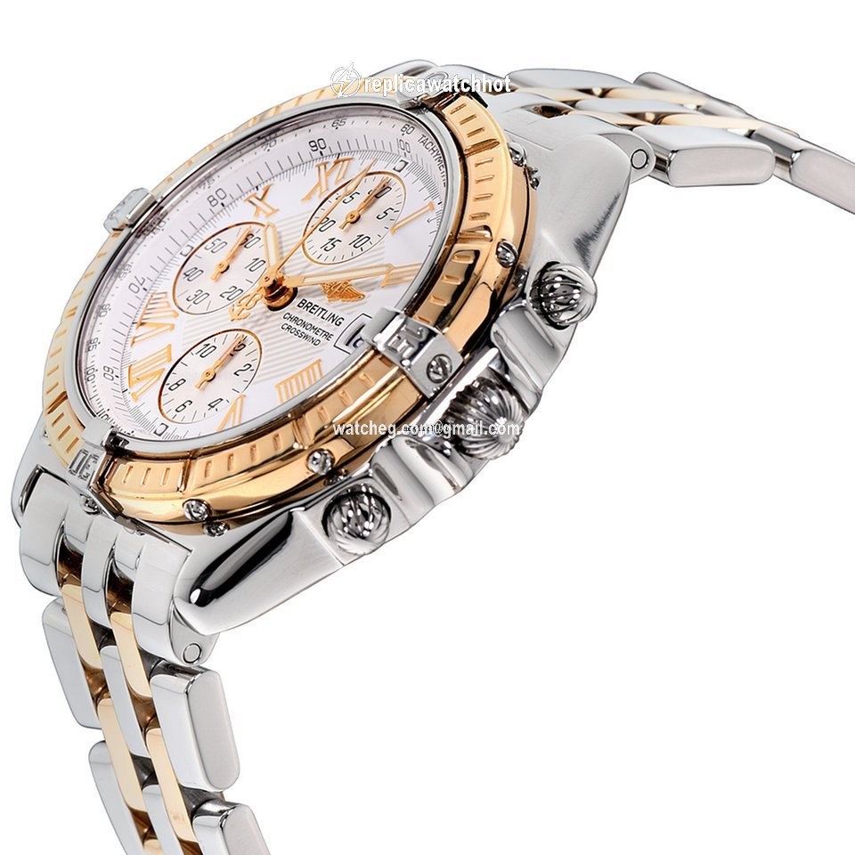 Breitling Crosswind Racing Mens watch Unisex Automatic Gold Steel D13355 2